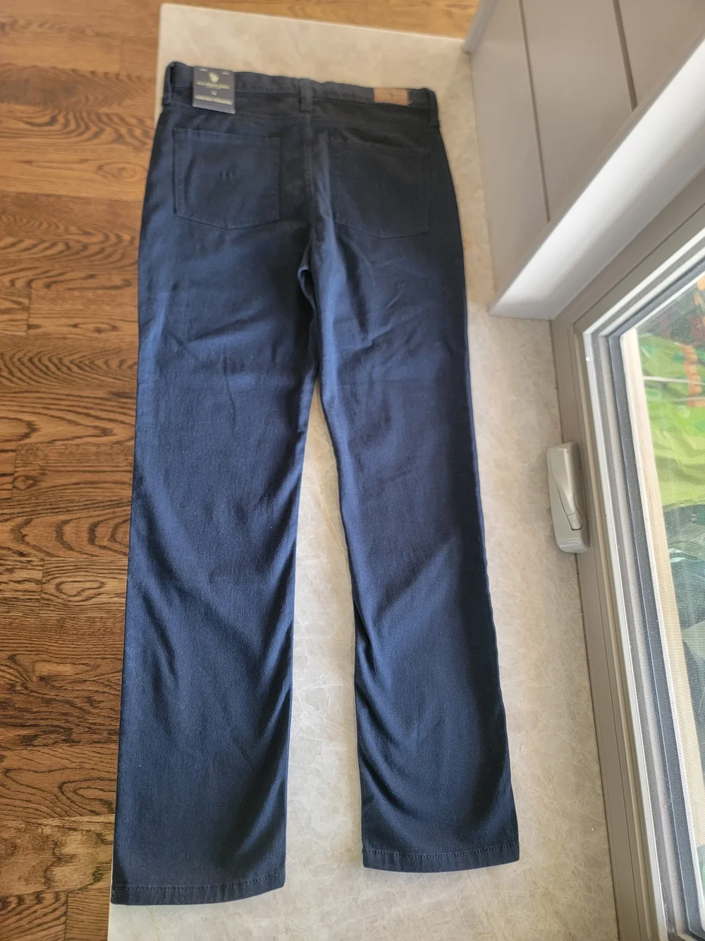 U.S. Polo Assn. Boys' Stretch Twill 5-Pocket Straight Fit Pants. Sz 16